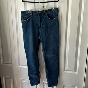 H&M high rise stretch skinny jeans size 14